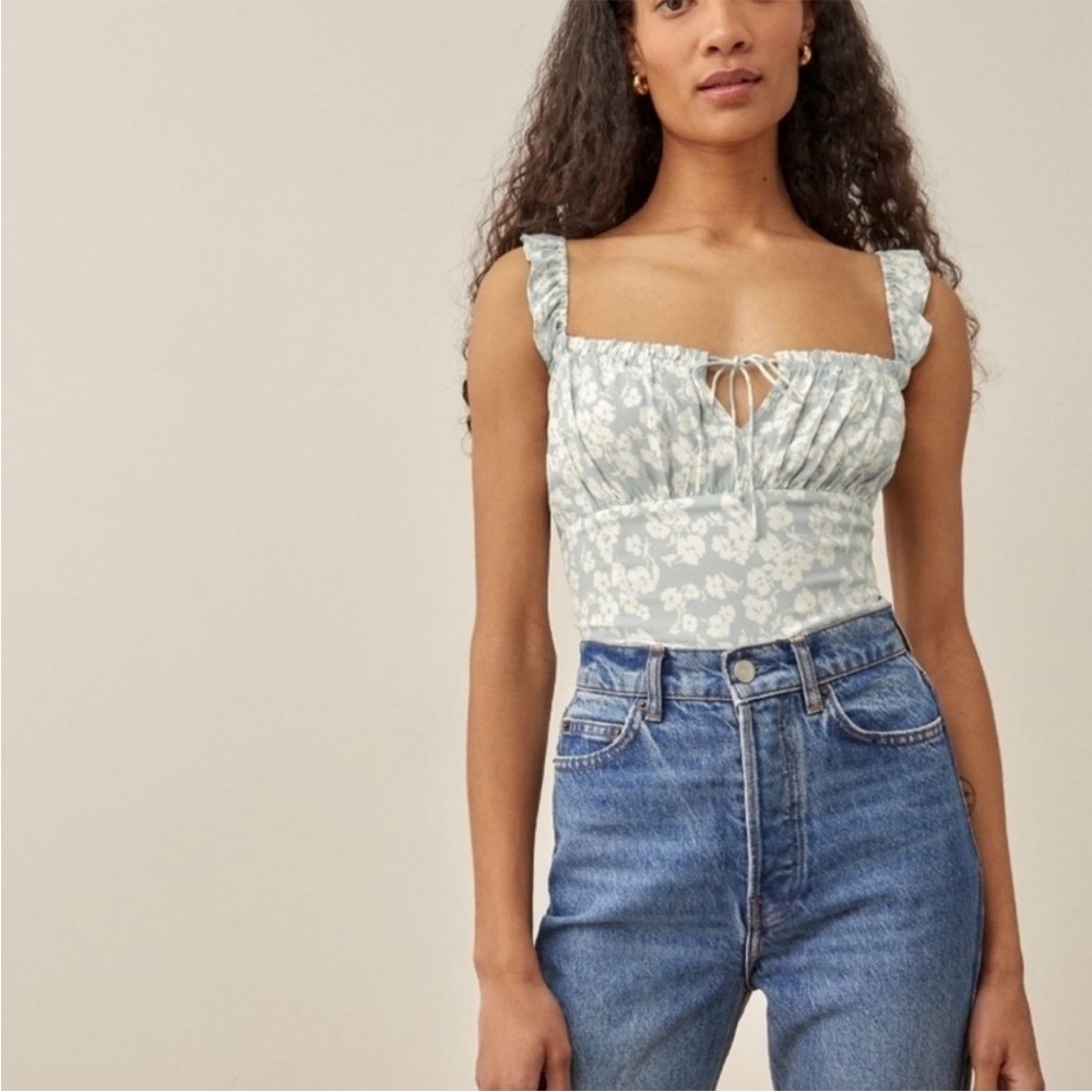 Reformation Cortese Top in Sofie *NWT*